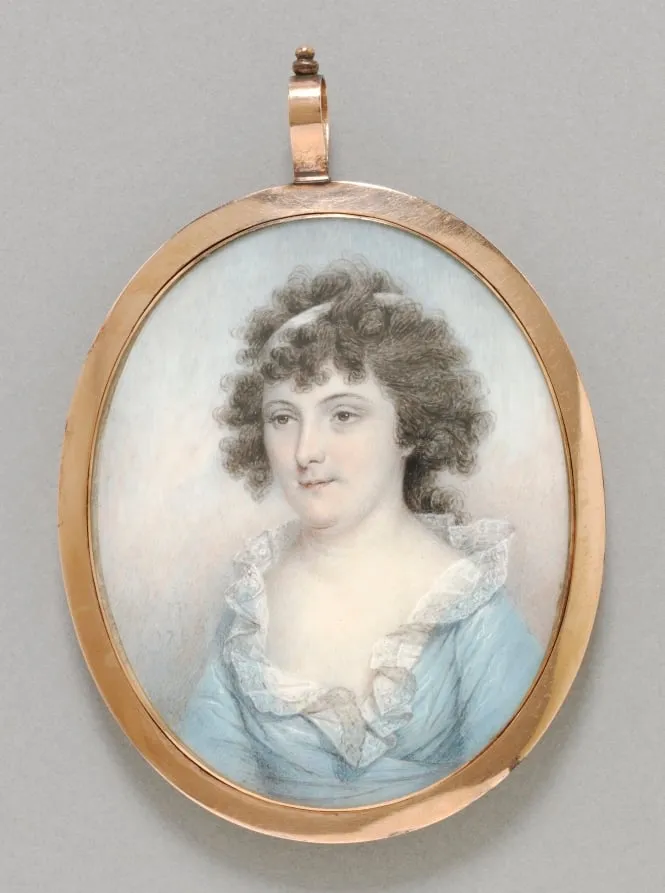 Portrait of Susan Coren Towers, by James Peale, unspecified, 1796