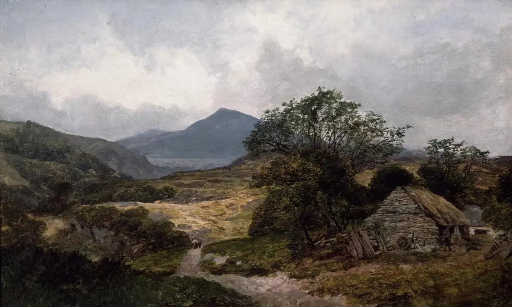 Moel Siabod, from Capel Gannel, by James Peel