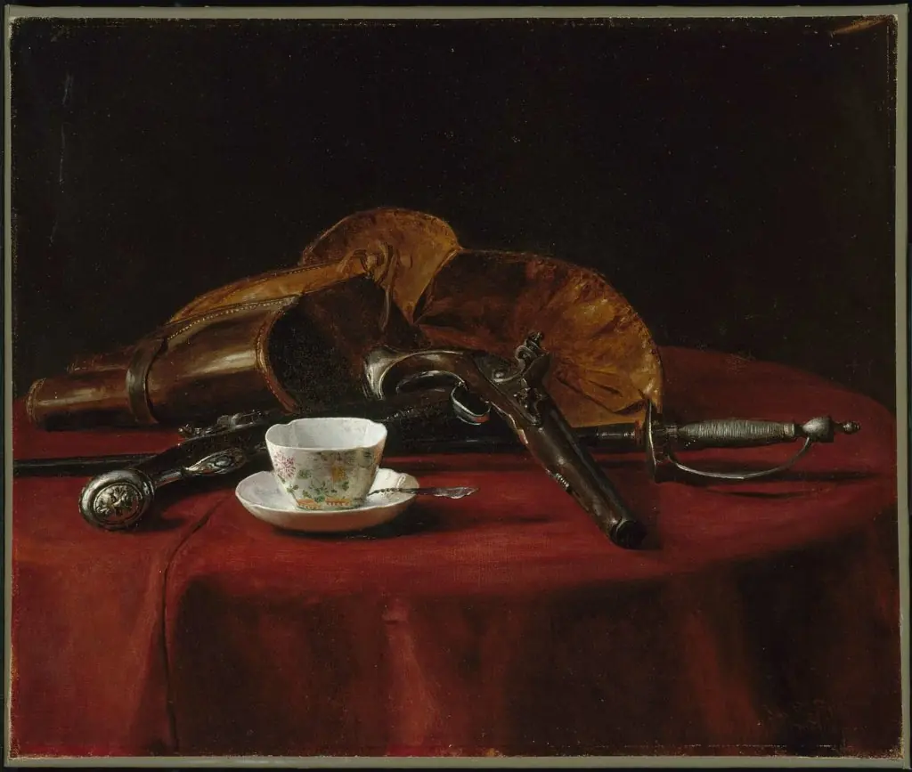 Sword, Pistols, and Teacup