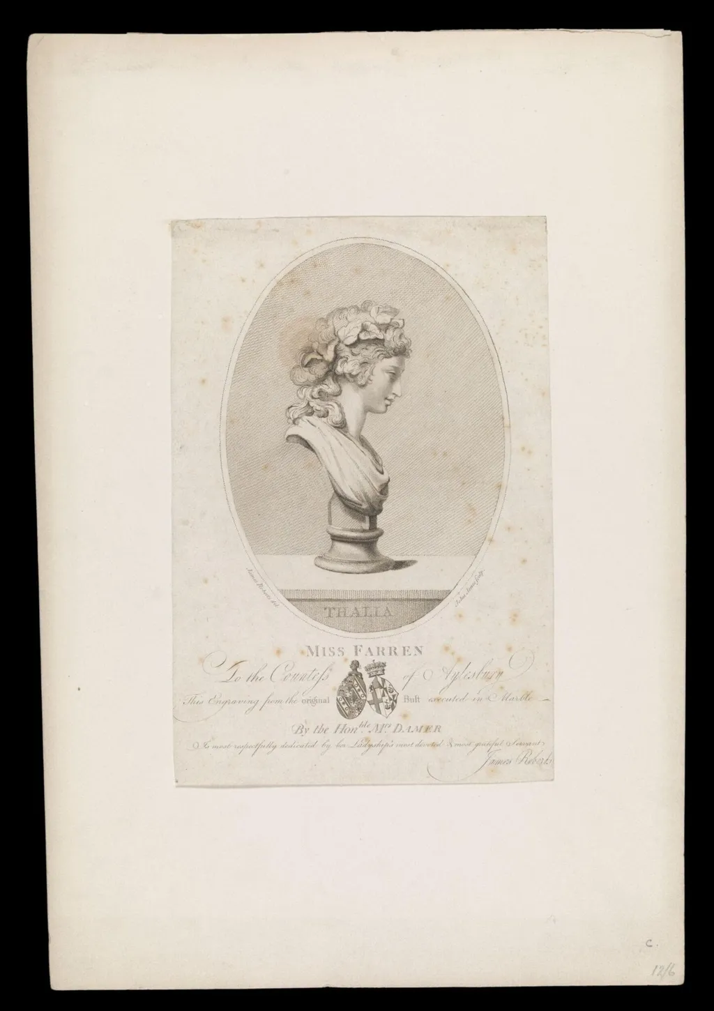 H Beard Print Collection, by James Roberts, 1750