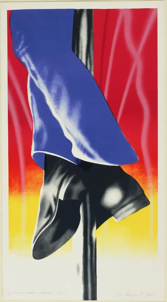 Untitled, by James Rosenquist, ink, 1967