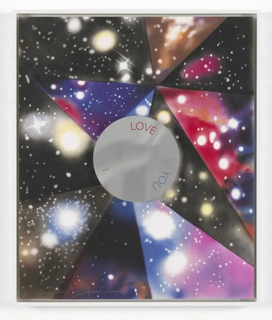 Untitled, by James Rosenquist, ink, 2012