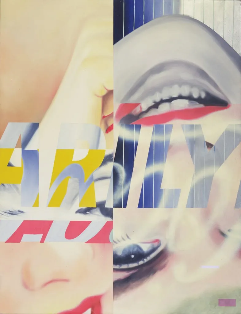 Untitled, by James Rosenquist, oil, 1962