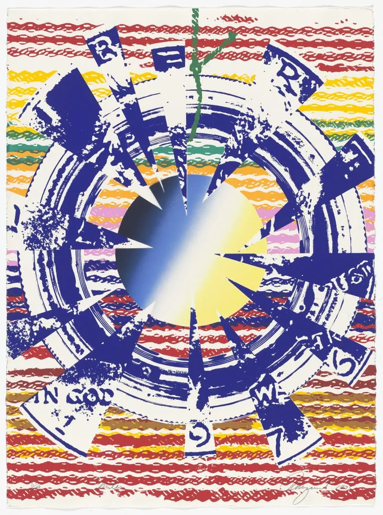 Untitled, by James Rosenquist, ink, 1975