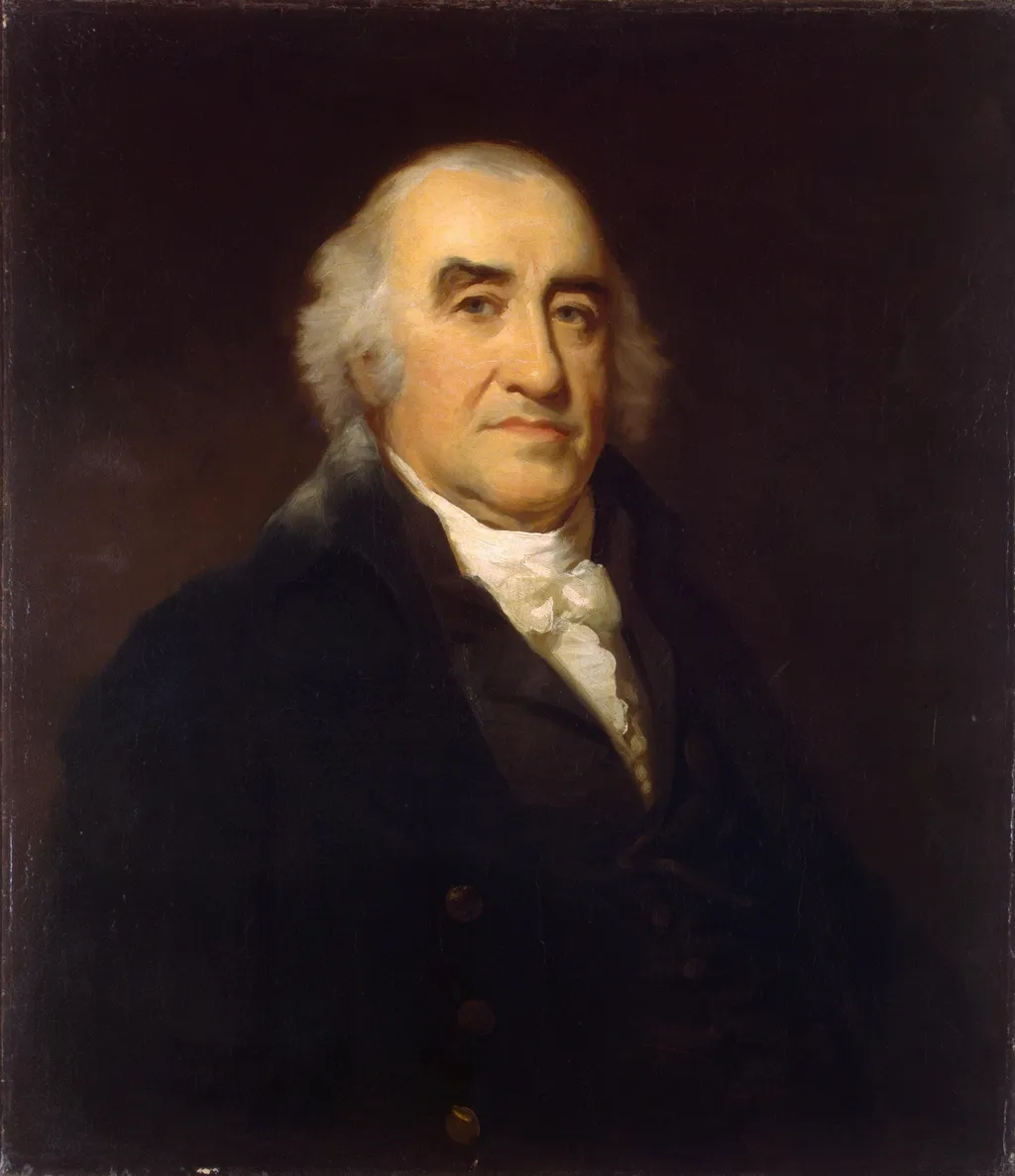 Portrait of John Rogers (1739-1811), by James Saxon, oil, 1802