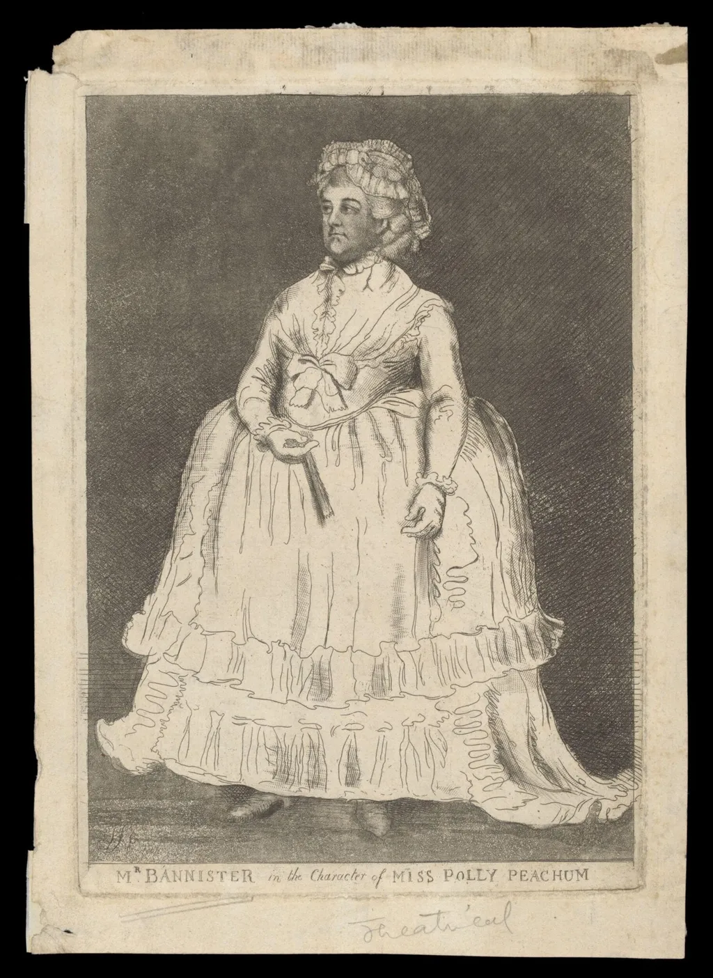 H Beard Print Collection, by James Sayers, 1781