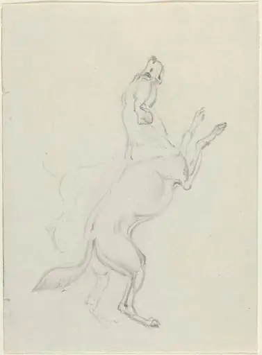 A Hound Jumping, by James Seymour