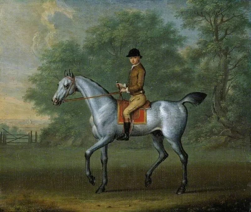 Horse and groom, by James Seymour, oil, 1740
