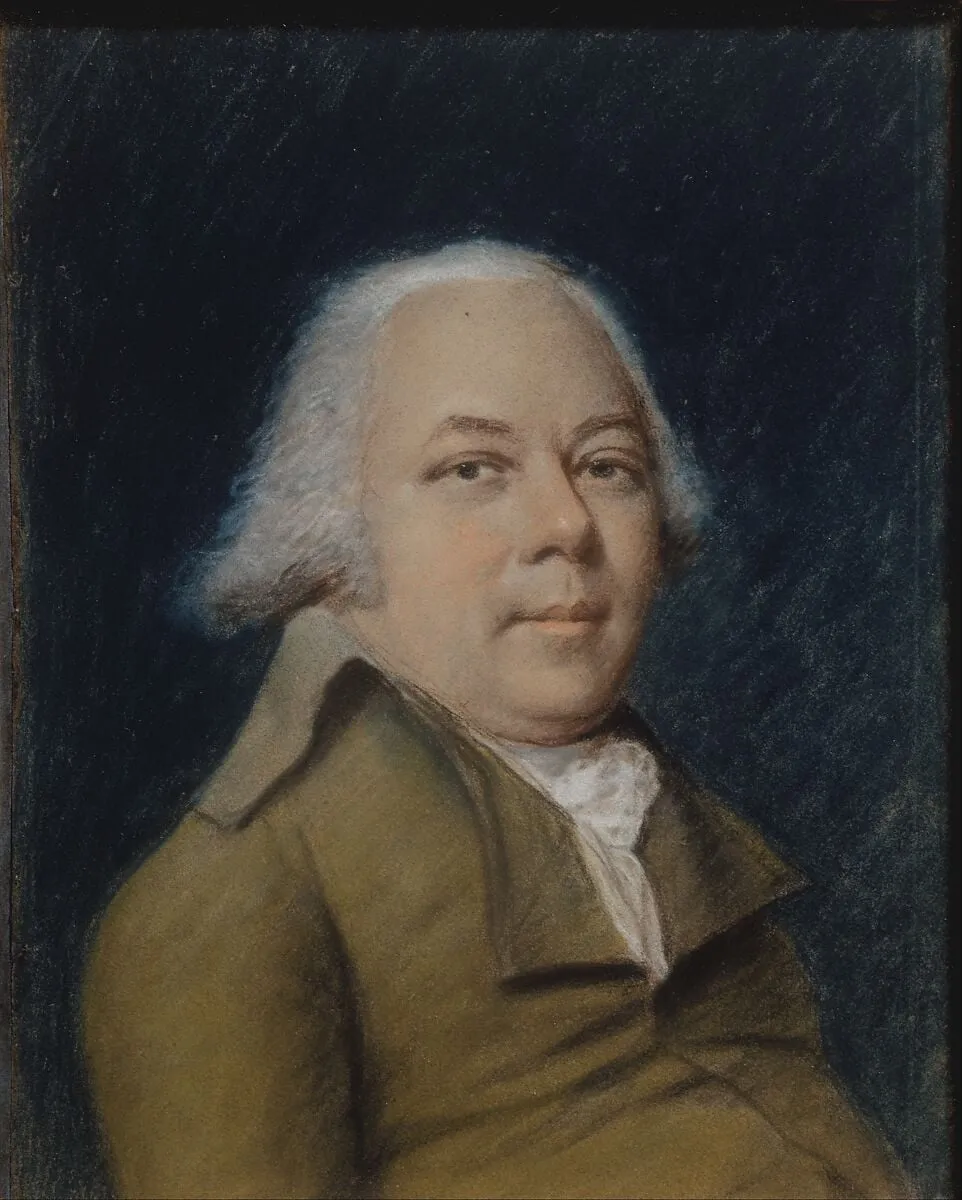 Mederic-Louis-Elie Moreau de Saint-Mery, by James Sharples, pastel, 1798