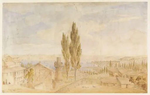 Constantinople From Pera, by James Skene