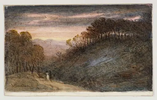 Landscape, by James Smetham