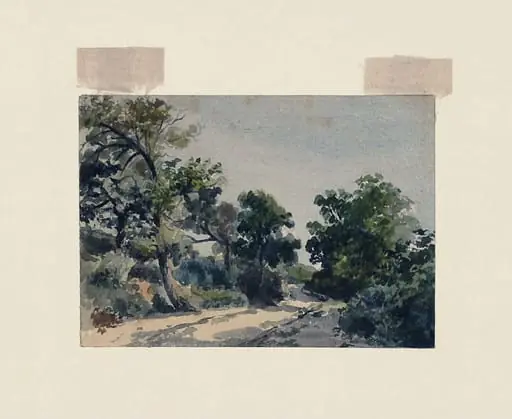 A Woody Lane, by James Stark