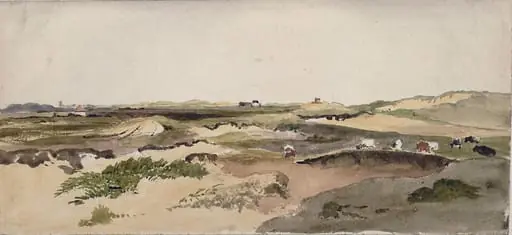 Landscape with Sand Dunes, by James Stark