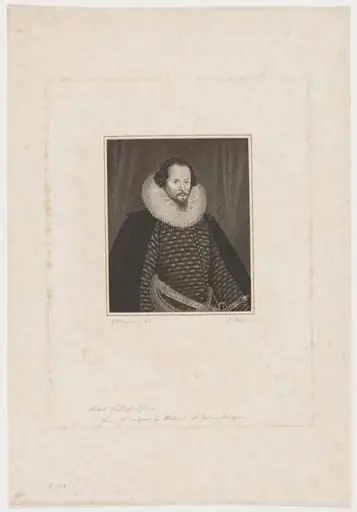 Robert Devereux, Earl of Essex, by James Stow