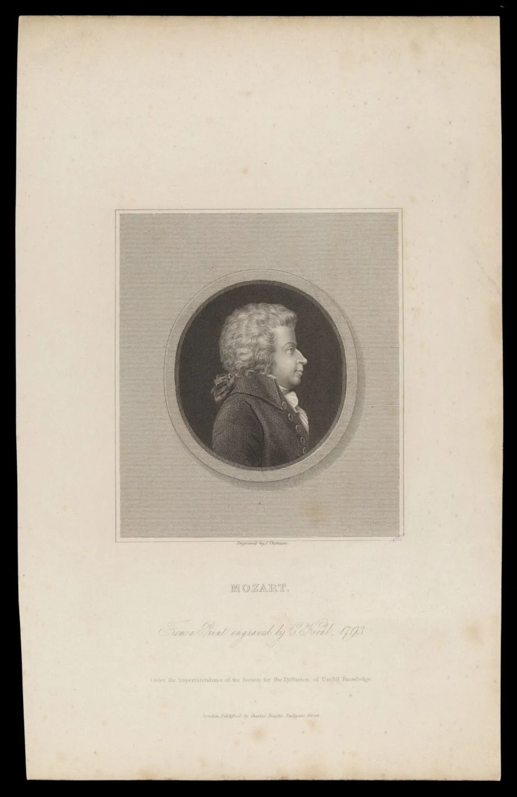 H Beard Print Collection, by James Thomson, 1850