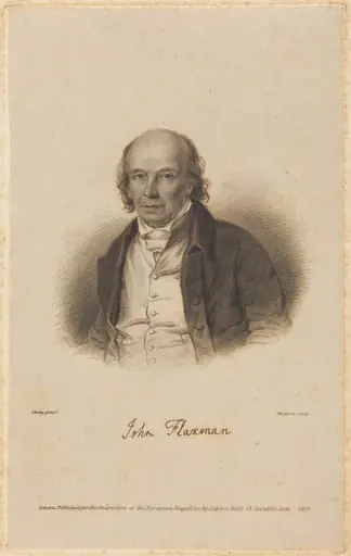 John Flaxman, by James Thomson