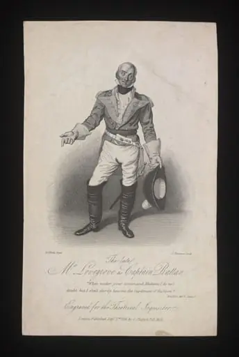 The late Mr Lovegrove as Captain Rattan, by James Thomson