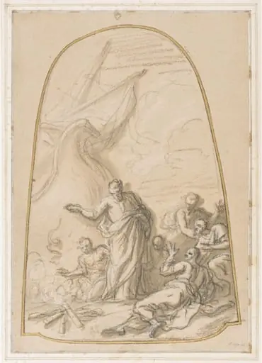St Paul Shipwrecked on the Island of Malta, by James Thornhill
