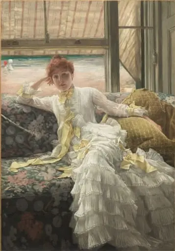 Seaside (July: Specimen of a Portrait), by James Tissot