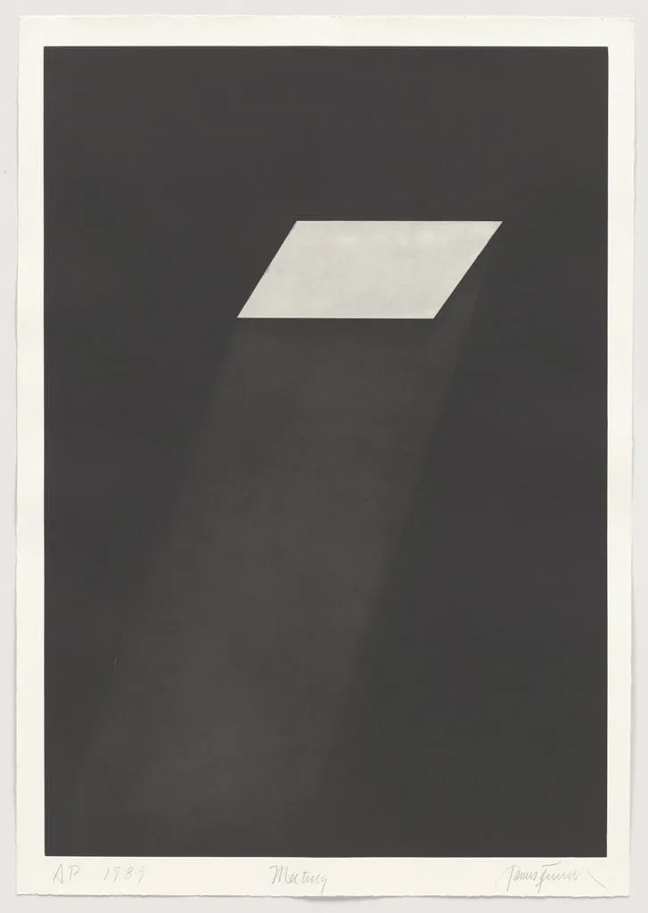 Untitled, by James Turrell, ink, 1990