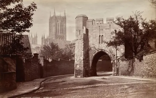 Pottergate, Lincoln, England, by James Valentine