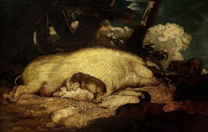 Pigs, by James Ward