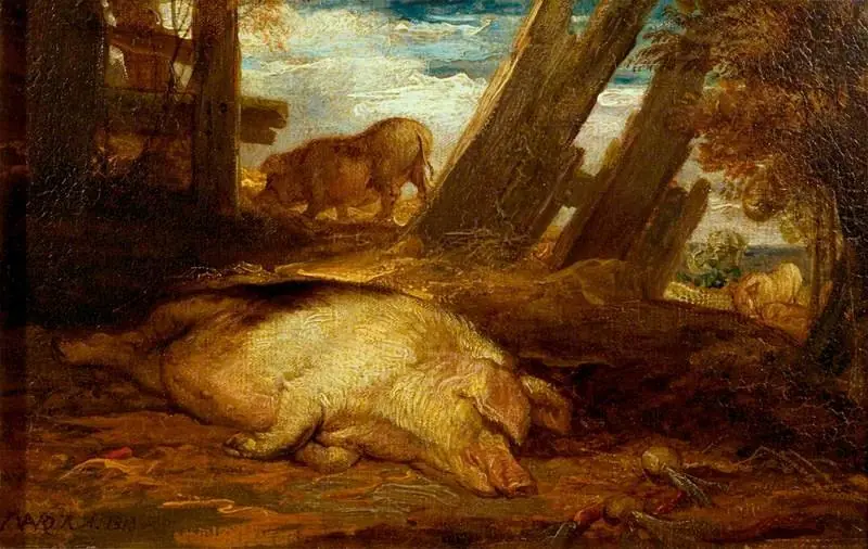 Pigs, by James Ward