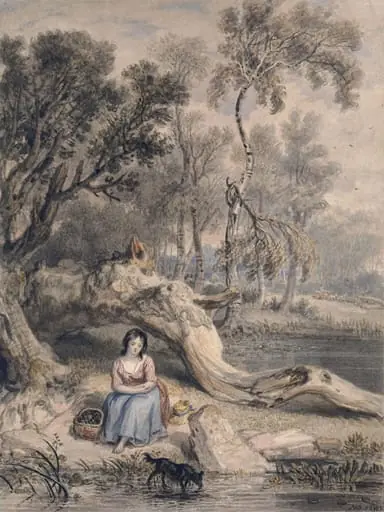 The Watercress Girl, by James Ward