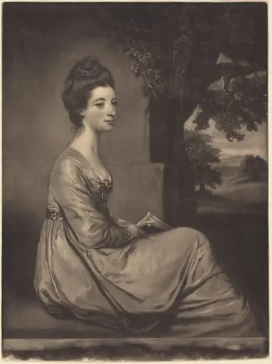 Jemima Countess Cornwallis, by James Watson