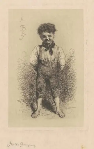 A Boy, by James Wells Champney