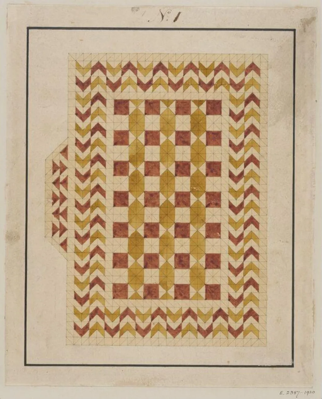 Untitled, by James White, watercolor, 1825