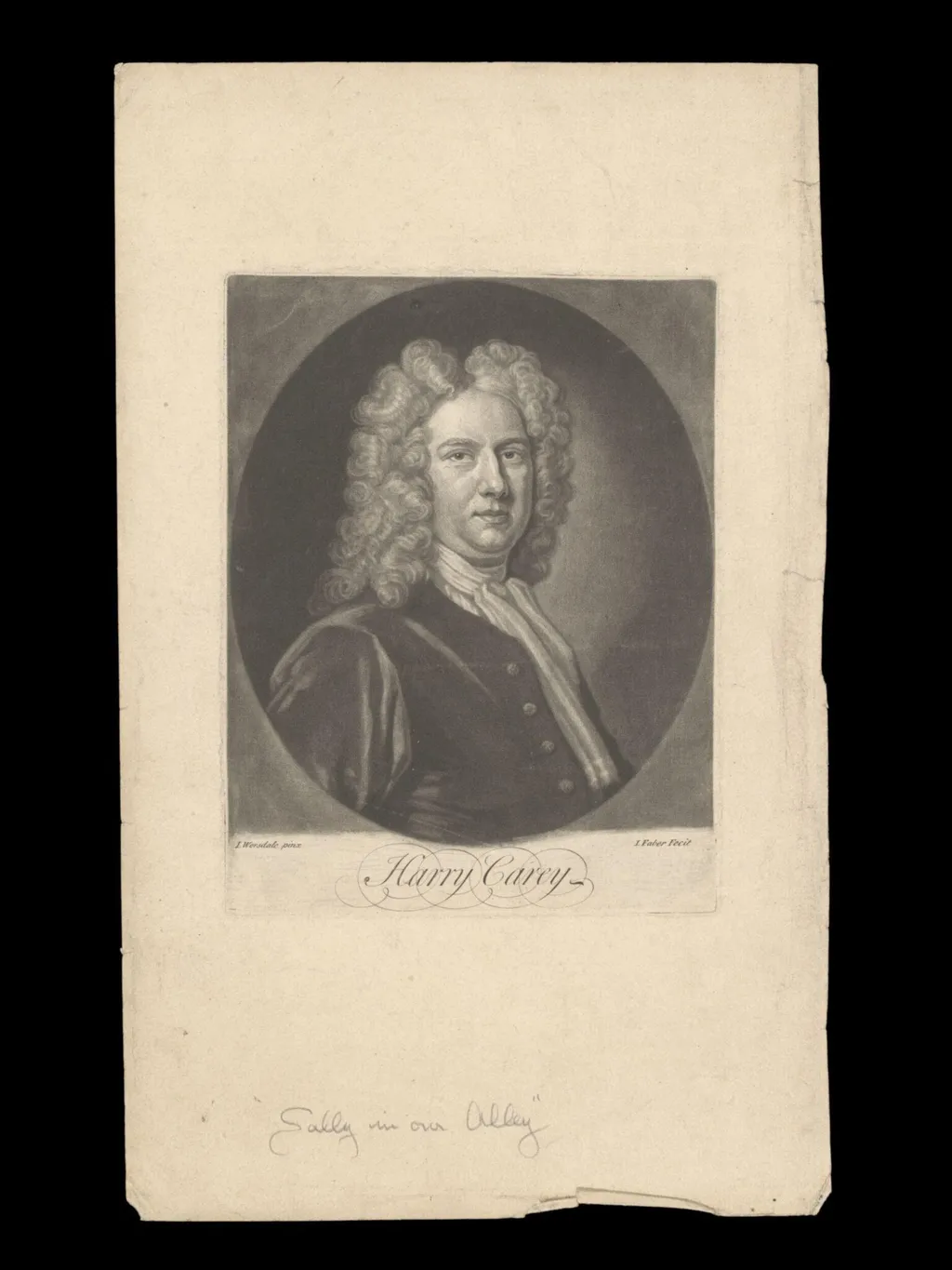 H Beard Print Collection, by James Worsdale, 1729