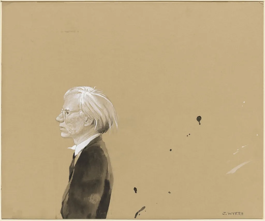 Untitled, by James Wyeth, watercolor, 1976
