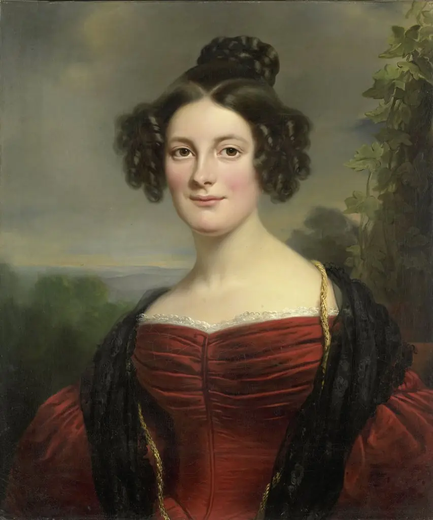Catharina Annette Fraser (1815-92), by Jan Adam Kruseman