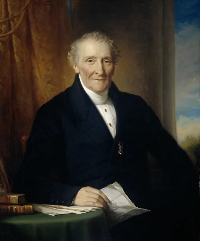 Portrait of Rodolphe le Chevalier, Merchant in Amsterdam and one of three Founders of the Holland Iron Railroad Company