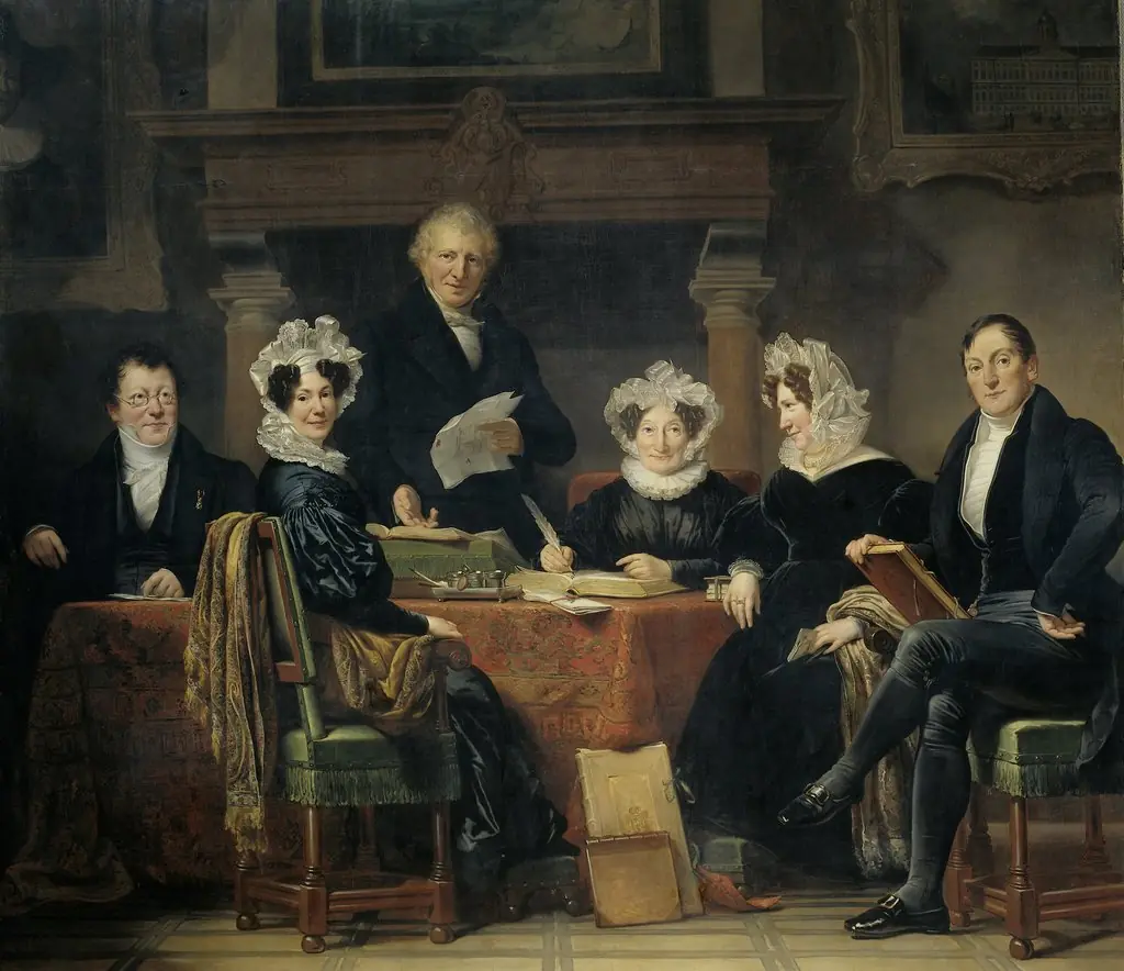 Regents and Regentesses of the Lepers' Asylum, Amsterdam, 1834-35