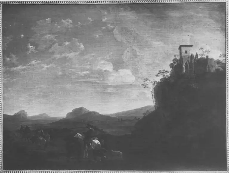 Italianate Landscape, by Jan Asselijn