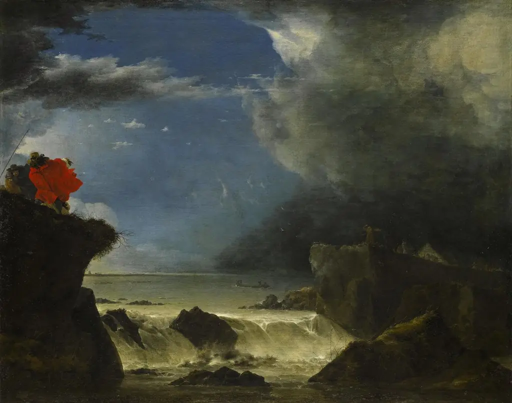 The Breach of the Sint Anthonisdijk on the Night of 5–6 March 1651, by Jan Asselijn