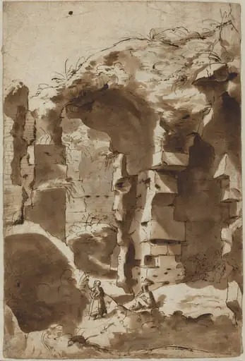The Ruins of the Colosseum, by Jan Asselijn