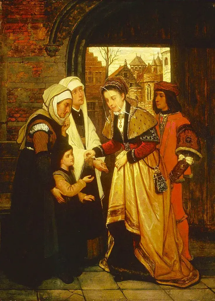 Charity, by Jan August Hendrik Leys