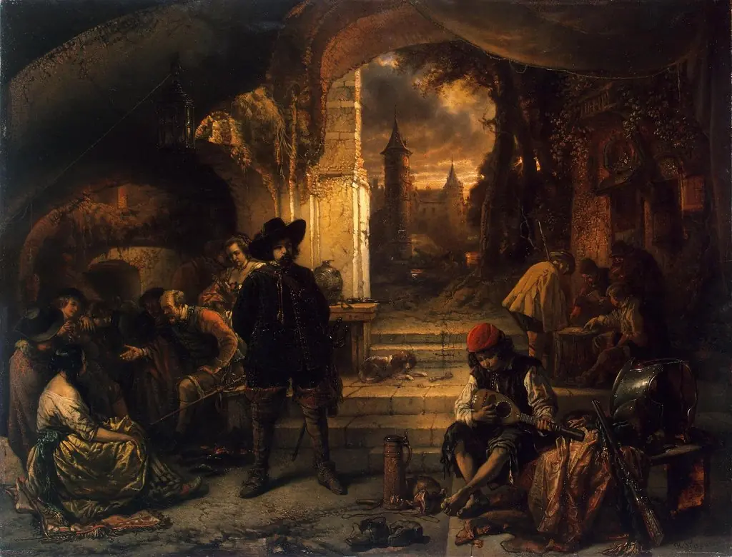 Guardroom, by Jan August Hendrik Leys