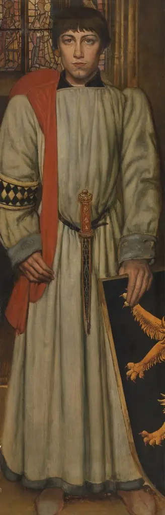 Henry VII, Holy Roman Emperor, 1309, by Jan August Hendrik Leys