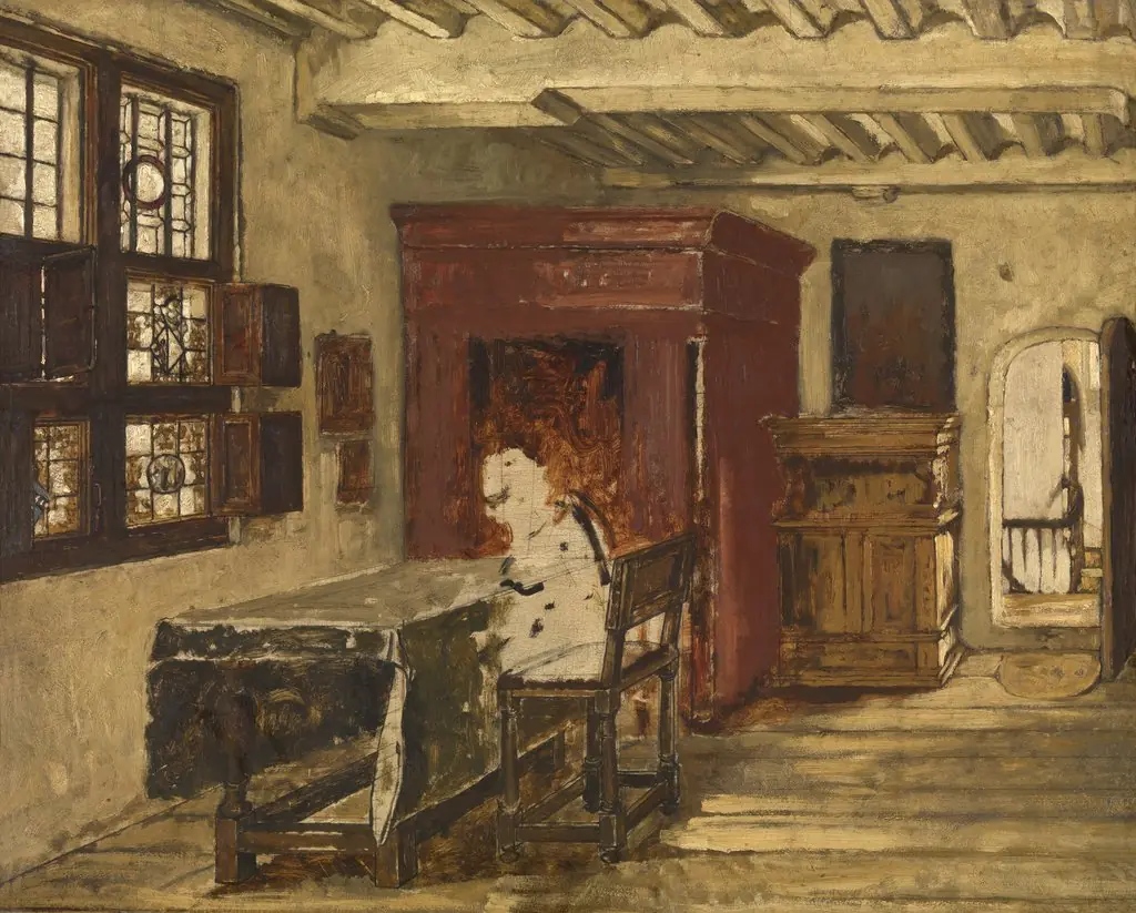 Interior, by Jan August Hendrik Leys