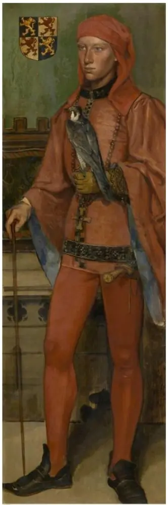 John III, Duke of Brabant, 1326, by Jan August Hendrik Leys