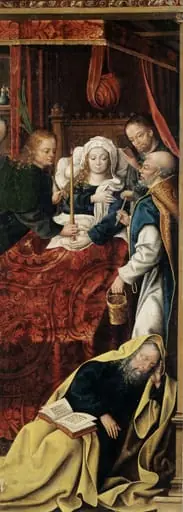 Altarflügel Marientod, by Jan Baegert