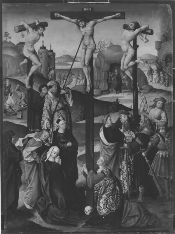 The crucifixion, by Jan Baegert