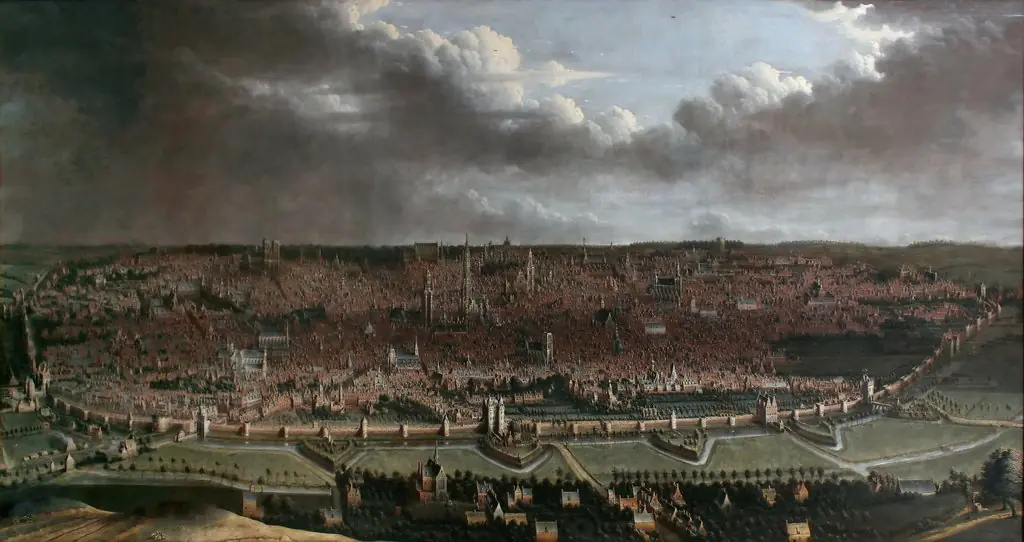 View of Brussels, by Jan Baptist Bonnecroy