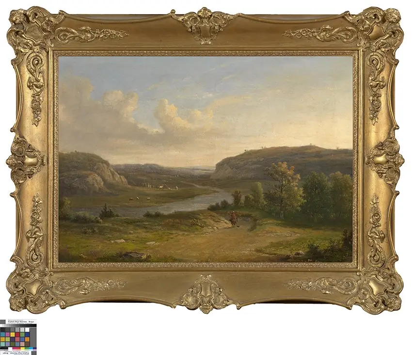 Berglandschap, by Jan-Baptist Daveloose