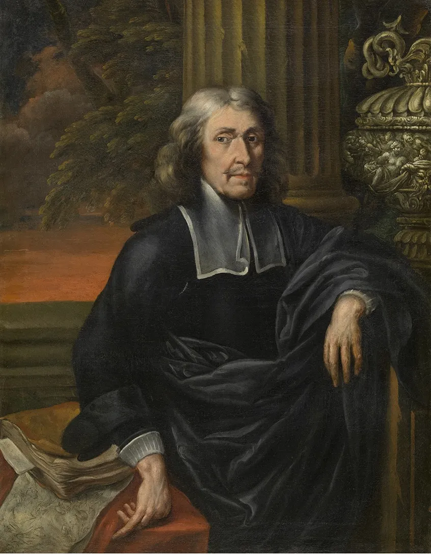 Portrait of David Herregouts, by Jan Baptist Herregouts, oil, 1690