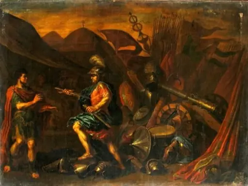Sinuciderea lui Varus, by Jan Baptist Tyssens